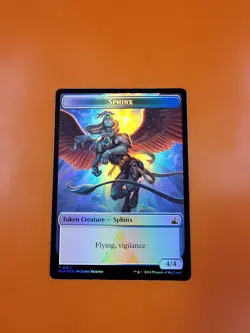 1x Spirit & Sphinx (0017) | FOIL TOKEN | Ravnica Remastered | MTG Magic Cards - Image 4