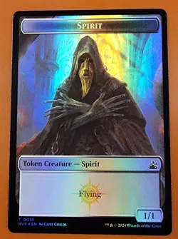 1x Spirit & Goblin (0009) | FOIL TOKEN | Ravnica Remastered | MTG Magic Cards - Image 1