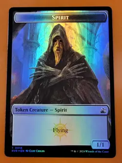 1x Spirit & Domri Rade (0020) | FOIL TOKEN | Ravnica Remastered | MTG Magic - Image 1
