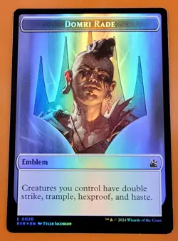 1x Spirit & Domri Rade (0020) | FOIL TOKEN | Ravnica Remastered | MTG Magic - Image 2