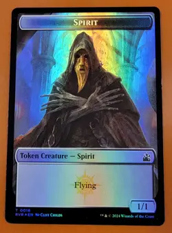 1x Spirit & Beast (0014) | FOIL TOKEN | Ravnica Remastered | MTG Magic Cards - Image 1