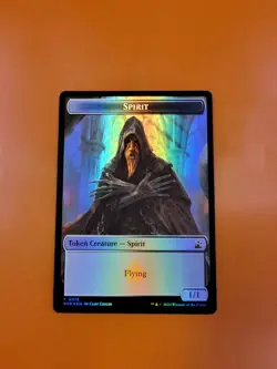 1x Spirit & Angel (0002) | FOIL TOKEN | Ravnica Remastered | MTG Magic Cards - Image 3