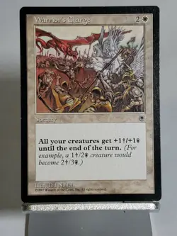 MTG Warrior's Charge (2) Portal Regular Common - Image 1