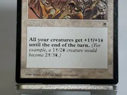 MTG Warrior's Charge (2) Portal Regular Common - Image 3