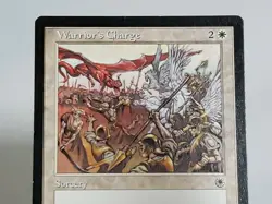 MTG Warrior's Charge (2) Portal Regular Common - Image 2