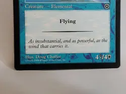 MTG Air Elemental Portal Second Age Regular Uncommon Magic - Image 3