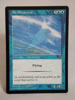 MTG Air Elemental Portal Second Age Regular Uncommon Magic - Image 1