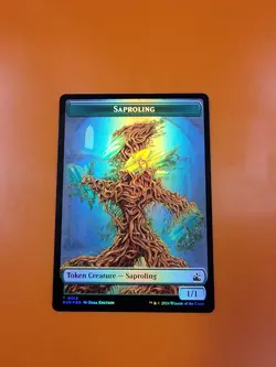 1x Saproling & Wurm (0013) | FOIL TOKEN | Ravnica Remastered | MTG Magic Cards - Image 3