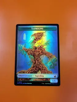 1x Saproling & Voja (0019) | FOIL TOKEN | Ravnica Remastered | MTG Magic Cards - Image 3