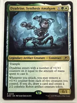🧙Dyadrine, Synthesis Amalgam R 0216 EOE Edge Of Eternities MTG Regular - Image 1