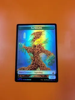 1x Saproling & Sphinx (0017) | FOIL TOKEN | Ravnica Remastered | MTG Magic Cards - Image 3