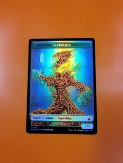 1x Saproling & Rhino (0011) | FOIL TOKEN | Ravnica Remastered | MTG Magic Cards - Image 3