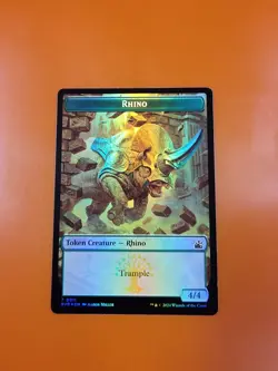 1x Saproling & Rhino (0011) | FOIL TOKEN | Ravnica Remastered | MTG Magic Cards - Image 4
