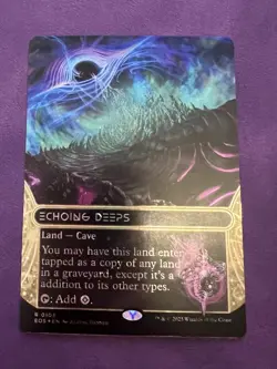Magic The Gathering Echoing Deeps Galaxy Foil Mtg 103 Edge Of Eternities NM/M - Image 1