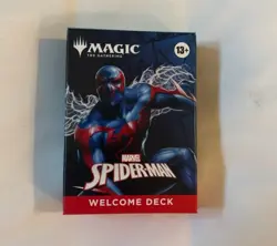 MTG Spider-Man Welcome Deck SDCC 2025 Hasbro - BLUE DECK - Never Opened - Image 1