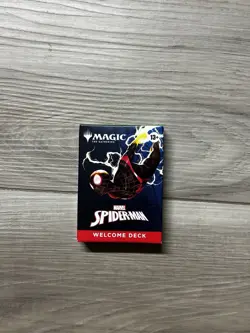 2025 SDCC EXCLUSIVE MAGIC THE GATHERING SPIDER MAN GREEN WELCOME DECK CARDS mtg - Image 2