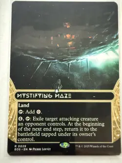 Mystifying Maze 0029 (Borderless) Edge of Eternities: Stellar Sights MTG - Image 1