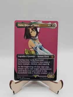 MTG - Yuna, Hope of Spira (Borderless) (0404) - Final Fantasy - Regular - Image 2