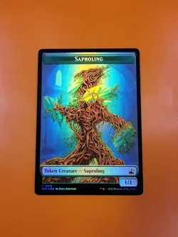 1x Saproling & Beast (0014) | FOIL TOKEN | Ravnica Remastered | MTG Magic Cards - Image 3