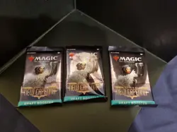 Magic The Gathering Draft Booster Pack x 3 - MTG Streets of New Capenna - Image 1