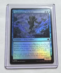 Waterspout Warden #80 Bloomburrow Foil Creature MTG NM/M - Image 1