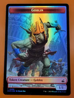 1x Goblin & Zombie (0006) | FOIL TOKEN | Ravnica Remastered | MTG Magic Cards - Image 1