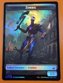 1x Goblin & Zombie (0006) | FOIL TOKEN | Ravnica Remastered | MTG Magic Cards - Image 2