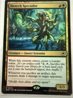 MTG Edge of Eternities R Biotech Specialist 0214 Regular - Image 1