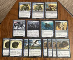 MTG Custom 40 Card Deck ENERGY THEMED Sea Creatures Mono Blue Aether Dominaria - Image 2