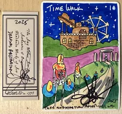 MTG ARTIST PROOF Drafnas Restoration Time Walk AP Sketch Art Amy WEBER Magic - Image 1