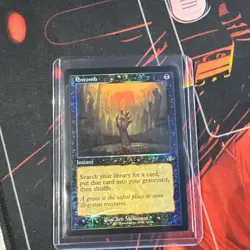 2023 MTG Dominaria Remastered Entomb Retro Frame Foil 304 PSA 10 Gem Mint - Image 1