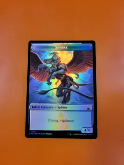 1x Goblin & Sphinx (0017) | FOIL TOKEN | Ravnica Remastered | MTG Magic Cards - Image 4