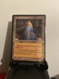 Magic the Gathering MTG Odyssey Rare Tarnished Citadel 329/350 - Image 1