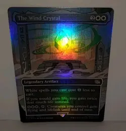 The Wind Crystal - R 0330 - Foil Borderless - MTG Universes Beyond Final Fantasy - Image 3