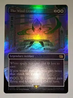 The Wind Crystal - R 0330 - Foil Borderless - MTG Universes Beyond Final Fantasy - Image 2