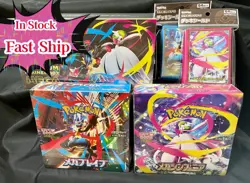 Pokemon Japanese Mega Brave & Mega Symphonia trainer BOX Deck Shield M1S M1L set - Image 1
