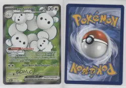 Maushold ex Ultra Rare Pokemon Scarlet & Violet Paradox Rift (PAREN) #233 0s8s - Image 3