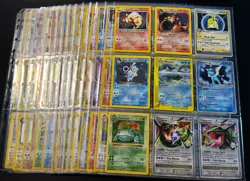 Lot of 135 ALL HOLO Vintage Pokemon Card 1st Edition Binder Collection - Image 1