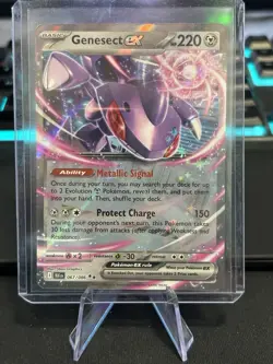 Genesect ex 067/086 - Double Rare Holo SV: Black Bolt - Pokemon TCG - Image 1
