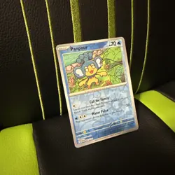 Pokemon Paradox Rift - Panpour - 041/182 - Reverse Holo - M/NM - Image 2