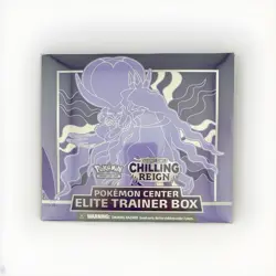 Defect Open Seal POKEMON CENTER Chilling Reign ERROR ETB Elite Trainer Box - Image 1