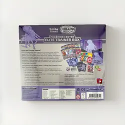 Defect Open Seal POKEMON CENTER Chilling Reign ERROR ETB Elite Trainer Box - Image 2