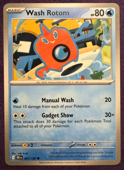 Wash Rotom 61/182 - Destined Rivals - Regular - Pokemon (NM/LP) - Image 1