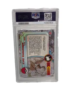 Topps 2000 VINTAGE Pokemon - Kabutops #141 Animation Series 3 FOIL - PSA 9 MINT - Image 2