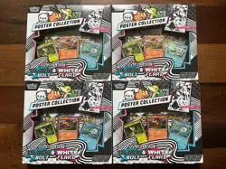 Pokemon Black Bolt And White Flare Unova Poster Collection- Lot of 4 - Image 1