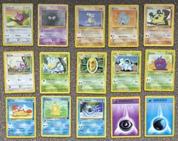 Binder Lot 13 Pokemon Cards LP WOTC Era Vintage Bulk - Image 2