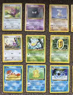 Binder Lot 13 Pokemon Cards LP WOTC Era Vintage Bulk - Image 4