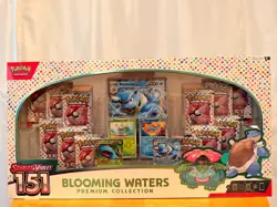 2 X Pokemon Scarlet & Violet 151 Blooming Waters Premium Collection Box Booster - Image 1