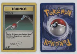 Maintenance German 1st Ed. Pokemon Base Set #83 1999 15fy - Image 3