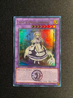 Yugioh Lady's Dragonmaid BLMM-EN049 Ultra Rare 1st Edition NM 1x - Image 1